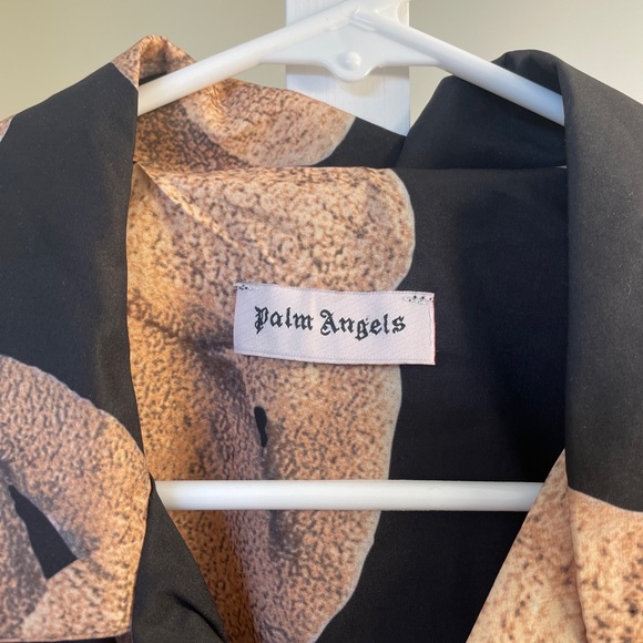 Palm Angels "Kill The Bear" Short Sleeve Button Up - Picture 3 of 4